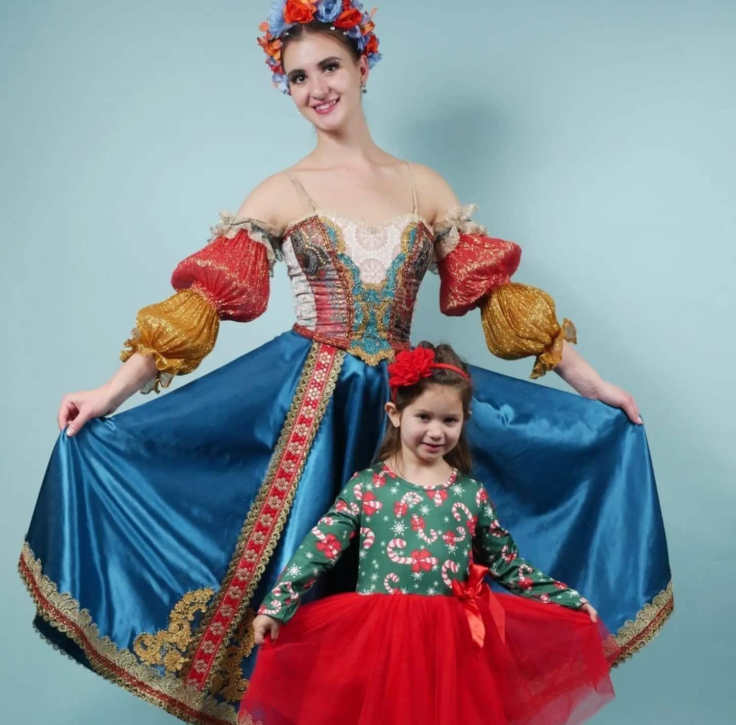 Lobby Photo with Ballerina